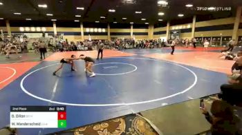 126 lbs Consi Of 16 #2 - Giovanni Sabatasso, Team Shamba Wr Ac vs Noah Torres, Blackcat WC