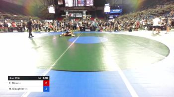 144 lbs Cons 8 #1 - Emma Stice, Nebraska vs Maria Slaughter, Missouri