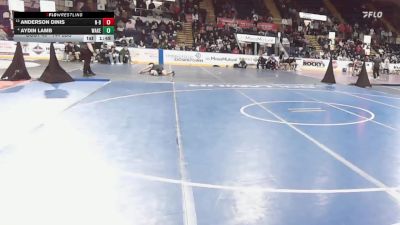 144 lbs Round Of 16 - Anderson Dinis, New Bedford vs Aydin Lamb, Wakefield