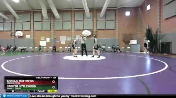 125 lbs Cons. Round 2 - Charlie Matthews, Bellingham SD vs Sawyer Littlewood, Everett (Girls)