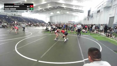 125 lbs Rr Rnd 5 - Chrystian Owens, No Team vs Kiana Herder, Parker Invictus WC