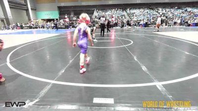 60 lbs Round Of 16 - Brooklyn Bowler, Pindrops vs Gracie Tokarski, Unaffiliated