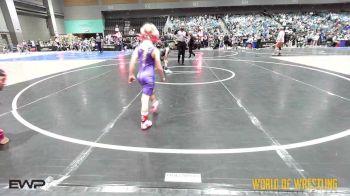 60 lbs Round Of 16 - Brooklyn Bowler, Pindrops vs Gracie Tokarski, Unaffiliated