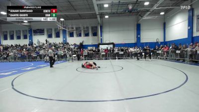 120 lbs Consolation - Izaiah Santiago, Central Catholic vs Dante Giusti, Shawsheen