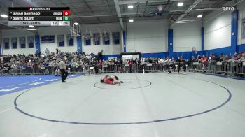 120 lbs Consolation - Izaiah Santiago, Central Catholic vs Dante Giusti, Shawsheen