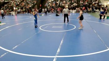 122-130 lbs Semifinal - Aubree Kring, FoxFit vs Audali Martinez, Las Animas