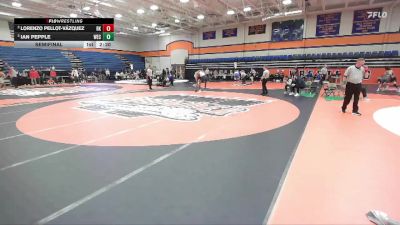 197 lbs Semifinal - Ian Pepple, Wisconsin-Eau Claire vs Lorenzo Pellot-Vázquez, Roanoke
