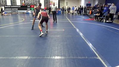 139 lbs Consy 6 - Mason Sanderson, State College vs Landon Hoffer, Connellsville