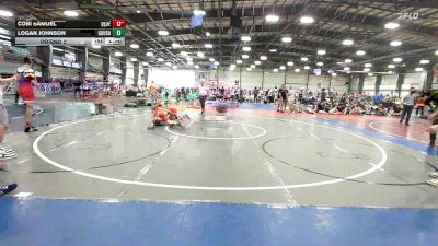 120 lbs Rr Rnd 2 - Cobi Samuel, Blue Shell Wrestling Club - HSB vs Logan Johnson, Ground Up USA (BLUE) - HSB
