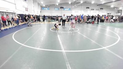 J-110 lbs 5th Place - Logan Ware, WV vs Gavin Milot, MI