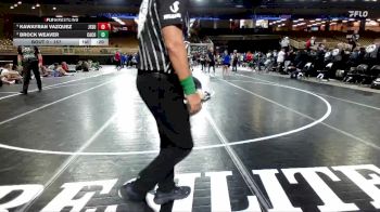 157 lbs 3rd Place Match - Kawayran Vazquez, Jesuit vs Brock Weaver, Camden County