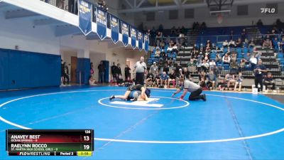 132 lbs Placement Matches (8 Team) - Jaylah Anderson, Ocean Springs vs Blayklee Steele, St. Martin High School Girls