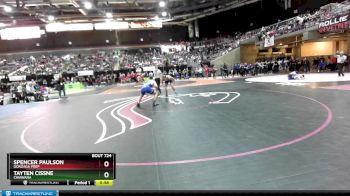 170 lbs Cons. Round 1 - Tayten Cissne, Chiawana vs Spencer Paulson, Gonzaga Prep