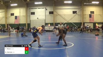 Semifinal - TiRyek West, Schreiner University vs Andrew Demos, Nebraska-Kearney