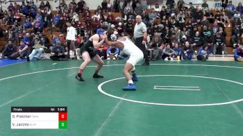 145 lbs Final - Garrett Fletcher, Frontier vs Victor Jacinto, Gilroy