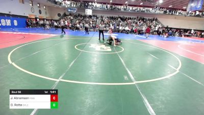 113 lbs Round Of 32 - Jack Abramson, The Pingry School vs Delvan Rotte, Depaul Catholic