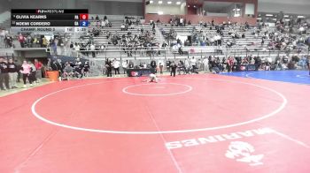 U15 Women - 54 lbs Champ. Round 3 - Olivia Kearns, PA vs Noemi Cordero, CA