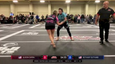 Alison Capra vs Bethany Guthard 2025 ADCC Charlotte Open
