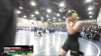 132 lbs Cons. Round 3 - Ethan Zuniga, Immanuel vs Trinidad Contreras, Clovis West