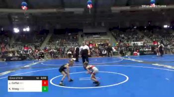 46 lbs Consolation - Jason Coffel, Nb Elite vs Karson Waag, Keystone Kids Wrestling