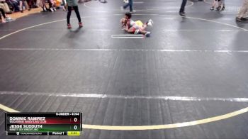 41/44 Round 2 - Dominic Ramirez, Wolverine Wrestling Club vs Jesse Sudduth, Ninety Six Wrestling