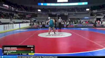 5 lbs Semifinal - Sam Schepker, Gulf Shores vs Jayden Joseph, Northridge High School