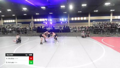 126 lbs Round Of 128 - Asher Stubbs, Team Thunder WC vs Daniel Arrues, Point Loma HS