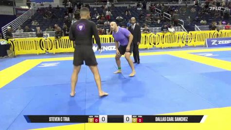 Dallas Carl Sanchez vs Steven C Tria 2025 Pan IBJJF Jiu-Jitsu No-Gi Championship