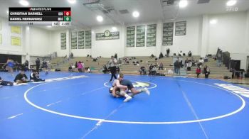 184 lbs Finals (2 Team) - Christian Darnell, Grand Canyon University Club vs Daniel Hernandez, Menlo Oak Squad