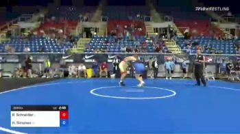 285 lbs Round Of 64 - Rj Schneider, Illinois vs Hayden Simpson, Oklahoma