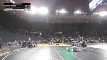 4A Boys 113 lbs Cons. Round 2 - Kamden Svedin, La Grande Boys vs Hank Roy, Pendleton Boys