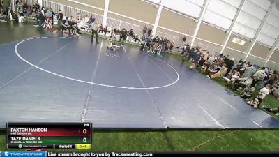 63 lbs Semifinal - Taze Daniels, Chagolla Trained WC vs Paxton Hanson, Mat Demon WC