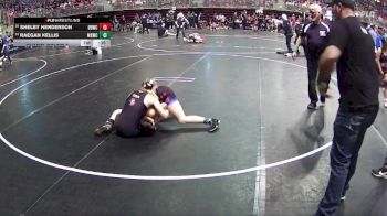 126 lbs Champ. Round 2 - Shelby Henderson, Broken Bow Wrestling Club vs Raegan Kellis, Millard South Wrestling Club