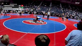 1A-157 lbs Cons. Round 1 - Logan McCoy, Bremen vs Kemodjae Wynes, Southwest