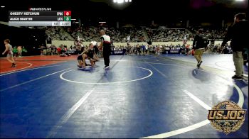 98 lbs Quarterfinal - Onesty Ketchum, El Paso Wildcats vs Alice Martin, Little Axe Takedown Club