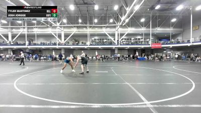 174 lbs Consi Of 32 #2 - Tyler Martinez, Bellarmine vs Josh Jorgge, Hofstra - UnAttached