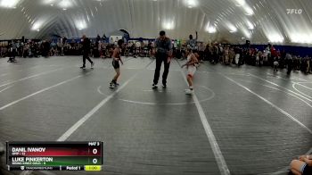 56 lbs Round 1 (10 Team) - Danil Ivanov, OMP vs Luke Pinkerton, Rising Kingz Gold