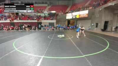 125 lbs Round 1 - Rr1 - Maisy Wynne, Canyon West Plains vs Lucille Odom, La Vernia