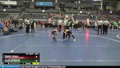 Cons. Round 3 - Tommy Tonga, Siouxland Wrestling Academy vs Caleb Newbury, Beaver Creek Wrestling