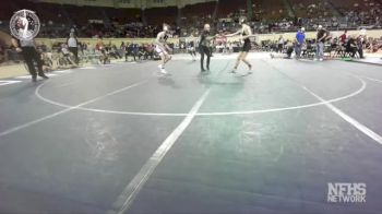 5A-120 lbs Cons. Round 1 - Kam Hutchison, MCALESTER vs Jackson Willingham, SAPULPA