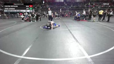 95 lbs Semifinal - Colton Depalma, Holmdel vs Jake Loiseau, Upper Township