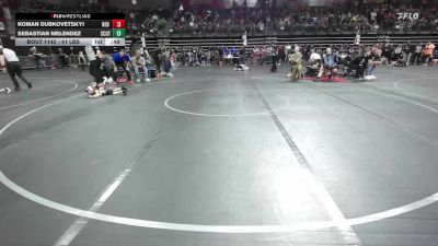 41 lbs Quarterfinal - Roman Dubkovetskyi, Red Nose vs Sebastian Melendez, Scotch Plains-Fanwood