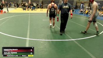 235 lbs Semis & 1st Wrestleback (8 Team) - Raylen Teerink, Worthington vs Kingston Beach, Centennial
