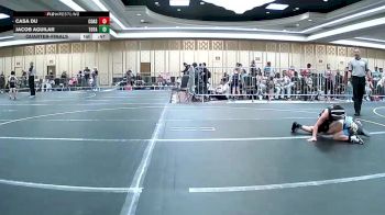 70 lbs Quarterfinal - Casa Du, Coast Wr Ac vs Jacob Aguilar, Total Kaos WC