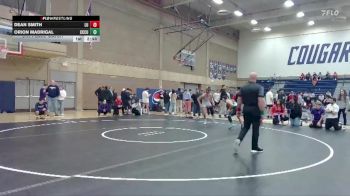 133 lbs 5th Place Match - Orion Madrigal, Clackamas Unattached vs Dean Smith, Linfield University