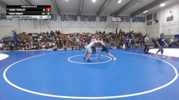 194 lbs Champ. Round 2 - Ivan Tibbet, Sutter vs Kade Tinsley, North DeSoto