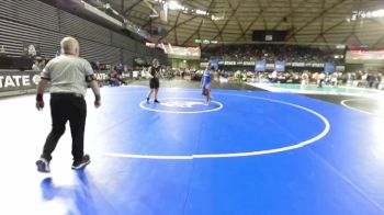 Girls 2A 170 lbs Champ. Round 1 - Jacalyn Bartlett, Lynden (Girls) vs Maiyah Marner, Olympic (Girls)