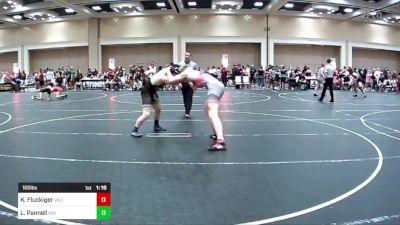 165 lbs Quarterfinal - Kal-El Fluckiger, Valiant College Prep vs Lucas Pannell, Bay Area Dragons