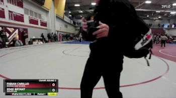 106 lbs Champ. Round 2 - Fabian Carillio, Bagdad High School vs Edge Bryant, Snowflake