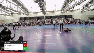 60-T lbs Final - Rocco Knowles, Pride WC vs Emil Cole, St. Francis Village Jaguars